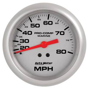 AutoMeter - AutoMeter 3-3/8in. MECHANICAL SPEEDOMETER,  0-80 MPH - 200753-33 - Image 1
