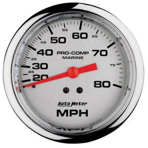 AutoMeter - AutoMeter 3-3/8in. MECHANICAL SPEEDOMETER,  0-80 MPH - 200753-35 - Image 1