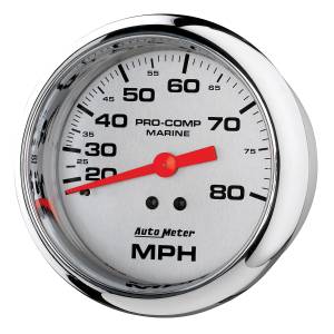 AutoMeter - AutoMeter 3-3/8in. MECHANICAL SPEEDOMETER,  0-80 MPH - 200753-35 - Image 2