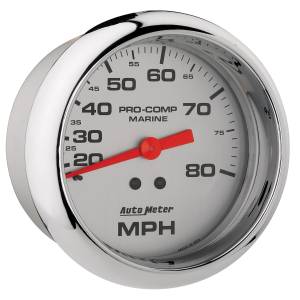 AutoMeter - AutoMeter 3-3/8in. MECHANICAL SPEEDOMETER,  0-80 MPH - 200753-35 - Image 3