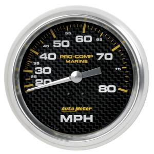 AutoMeter 3-3/8in. MECHANICAL SPEEDOMETER,  0-80 MPH - 200753-40