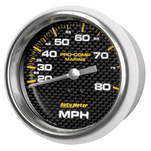 AutoMeter - AutoMeter 3-3/8in. MECHANICAL SPEEDOMETER,  0-80 MPH - 200753-40 - Image 2