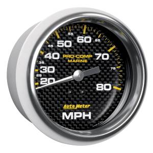 AutoMeter - AutoMeter 3-3/8in. MECHANICAL SPEEDOMETER,  0-80 MPH - 200753-40 - Image 3