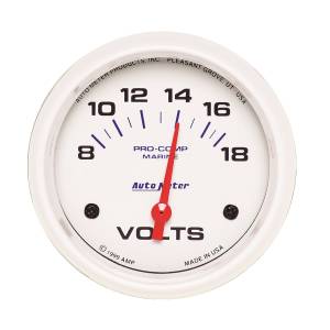 AutoMeter 2-5/8in. VOLTMETER,  8-18V - 200757