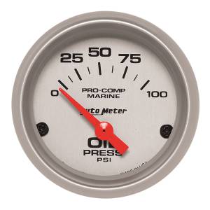 AutoMeter 2-1/16in. OIL PRESSURE,  0-100 PSI - 200758-33