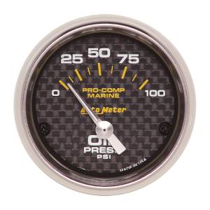 AutoMeter 2-1/16in. OIL PRESSURE,  0-100 PSI - 200758-40