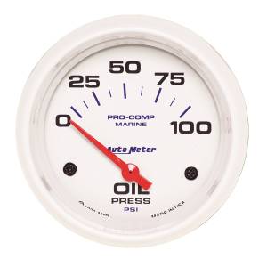 AutoMeter 2-5/8in. OIL PRESSURE,  0-100 PSI - 200759