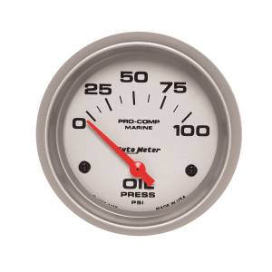 AutoMeter 2-5/8in. OIL PRESSURE,  0-100 PSI - 200759-33