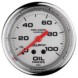 AutoMeter - AutoMeter 2-5/8in. OIL PRESSURE,  0-100 PSI - 200777-35 - Image 1