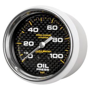 AutoMeter - AutoMeter 2-5/8in. OIL PRESSURE,  0-100 PSI - 200777-40 - Image 2