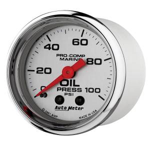 AutoMeter - AutoMeter 2-1/16in. OIL PRESSURE,  0-100 PSI - 200790-35 - Image 2