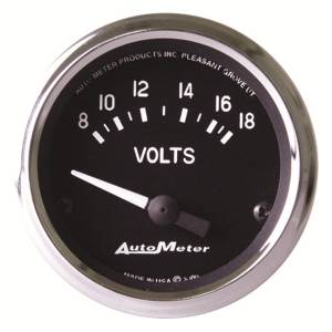 AutoMeter 2-1/16in. VOLTMETER,  8-18V - 201009