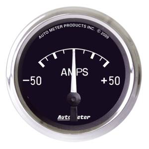 AutoMeter 2-1/16in. AMMETER,  50-0-50 AMPS - 201012