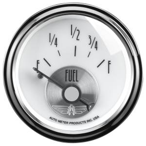 AutoMeter 2-1/16in. Fuel Level 0-90 O SSE Prestige Pearl - 2015