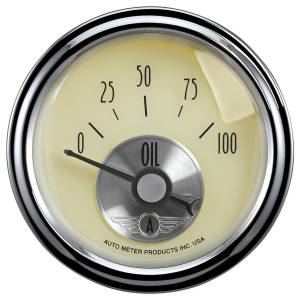 AutoMeter 2-1/16in. OIL PRESSURE,  0-100 PSI - 2027