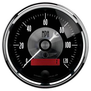 AutoMeter 3-3/8in. SPEEDOMETER,  0-120 MPH - 2086