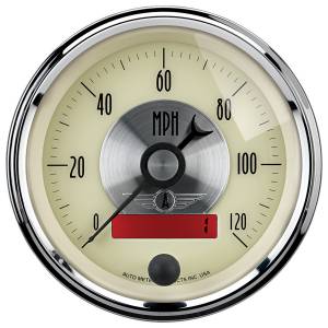 AutoMeter 3-3/8in. SPEEDOMETER,  0-120 MPH - 2087