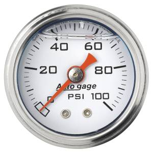 AutoMeter 1-1/2in. PRESSURE,  0-100 PSI - 2177