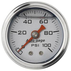 AutoMeter 1-1/2in. PRESSURE,  0-100 PSI - 2180