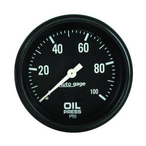 AutoMeter 2-5/8in. OIL PRESSURE,  0-100 PSI - 2312