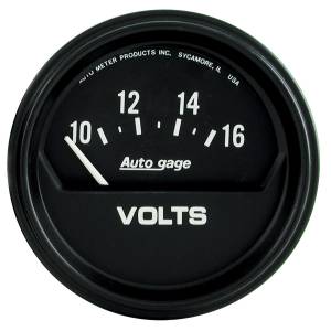 AutoMeter 2-5/8in. VOLTMETER,  10-16V - 2319