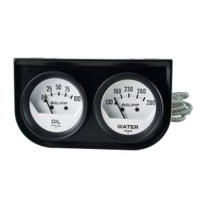 AutoMeter GAUGE CONSOLE,  OILP/WTMP - 2323
