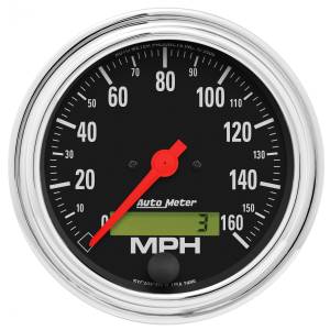 AutoMeter 3-3/8in. SPEEDOMETER,  0-160 MPH - 2489