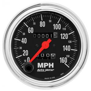 AutoMeter 3-3/8in. SPEEDOMETER,  0-160 MPH - 2494