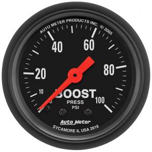 AutoMeter 2-1/16in. BOOST,  0-100 PSI - 2618