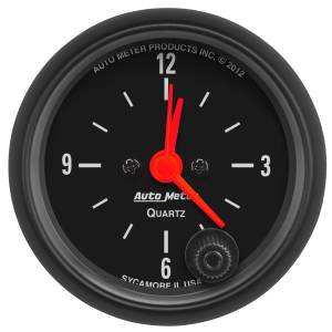 AutoMeter 2-1/16in. CLOCK,  12 HOUR - 2632