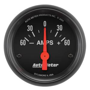 AutoMeter 2-1/16in. AMMETER,  60-0-60 AMPS - 2644