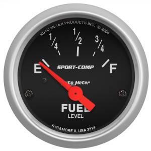 AutoMeter 2-1/16in. FUEL LEVEL,  0-90 O - 3314