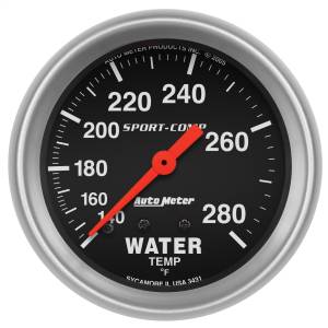 AutoMeter 2-5/8in. WATER TEMPERATURE,  140-280 deg.F - 3431