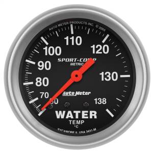AutoMeter 2-5/8in. WATER TEMPERATURE,  60-140 deg.C - 3431-M