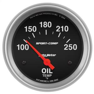 AutoMeter 2-5/8in. OIL TEMPERATURE,  100-250 deg.F - 3542