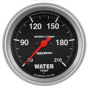 AutoMeter 2-5/8in. WATER TEMPERATURE,  60-210 deg.F - 3569