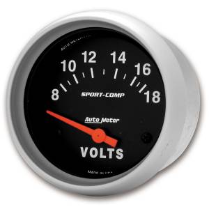 AutoMeter - AutoMeter 2-5/8in. VOLTMETER,  8-18V - 3592 - Image 2