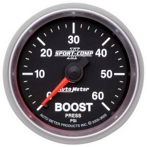 AutoMeter 2-1/16in. BOOST,  0-60 PSI - 3605