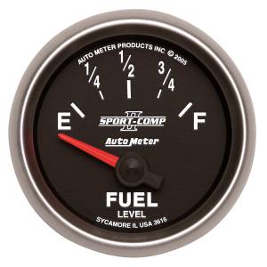 AutoMeter 2-1/16in. FUEL LEVEL,  240-33 O - 3616