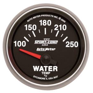 AutoMeter 2-1/16in. WATER TEMPERATURE,  100-250 deg.F - 3637