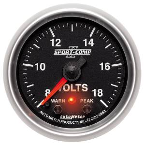 AutoMeter - AutoMeter 2-1/16in. VOLTMETER,  8-18V - 3683 - Image 1