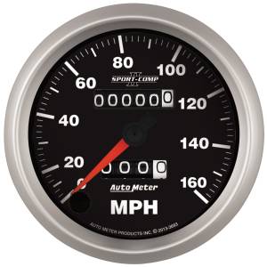 AutoMeter 3-3/8in. SPEEDOMETER,  0-160 MPH - 3693