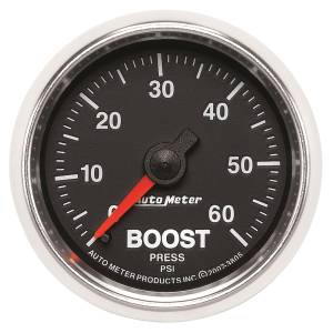AutoMeter 2-1/16in. BOOST,  0-60 PSI - 3805