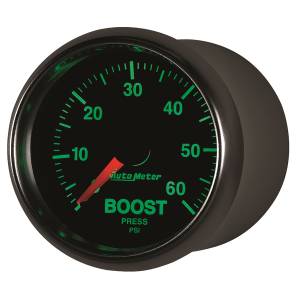 AutoMeter - AutoMeter 2-1/16in. BOOST,  0-60 PSI - 3805 - Image 3