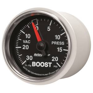 AutoMeter - AutoMeter 2-1/16in. BOOST/VACUUM,  30 IN HG/20 PSI - 3807 - Image 2