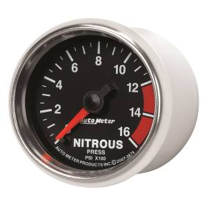 AutoMeter - AutoMeter 2-1/16in. NITROUS PRESSURE,  0-1600 PSI - 3874 - Image 2
