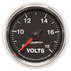 AutoMeter - AutoMeter 2-1/16in. VOLTMETER,  8-18V - 3891 - Image 1