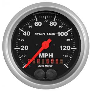 AutoMeter 3-3/8in. GPS SPEEDOMETER,  0-140 MPH - 3982