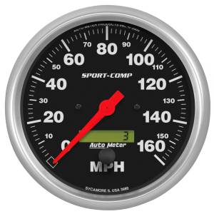 AutoMeter 5in. SPEEDOMETER,  0-160 MPH - 3989