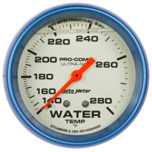 AutoMeter 2-5/8in. WATER TEMPERATURE,  LIQUID FILLED - 4231